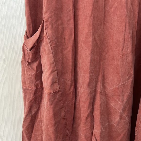 Suede Rust Dress - Picture 4 of 5